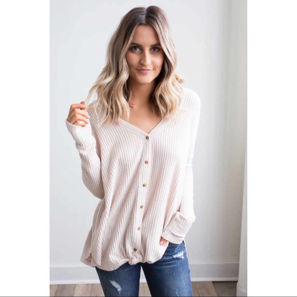 Tan lightweight sweater